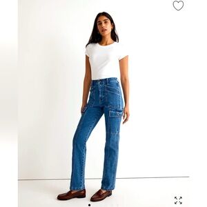 Madewell 90s Straight Utility Jeans